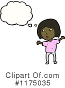 African American Girl Clipart #1175035 by lineartestpilot