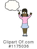 African American Girl Clipart #1175036 by lineartestpilot