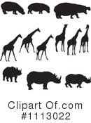 African Animals Clipart #1113022 by Frisko