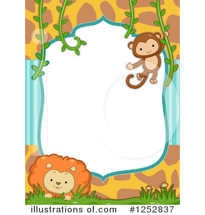 Monkeys Clipart #1252837 by BNP Design Studio