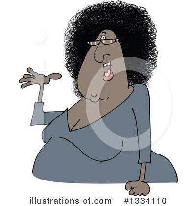 Royalty-Free (RF) Afro Clipart Illustration by djart - Stock Sample #1334110