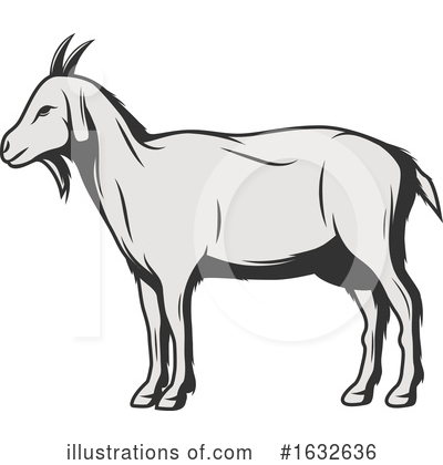 Goat Clipart #1632636 by Vector Tradition SM