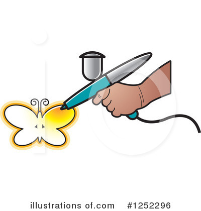 Royalty-Free (RF) Airbrushing Clipart Illustration by Lal Perera - Stock Sample #1252296