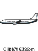 Airliner Clipart #1719699 by Vector Tradition SM