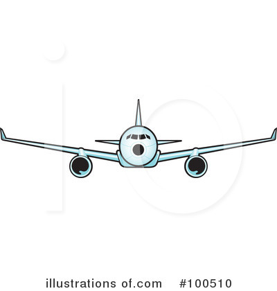 Airplane Clipart #100510 by Paulo Resende