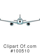 Airplane Clipart #100510 by Paulo Resende