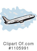 Airplane Clipart #1105991 by patrimonio