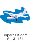 Airplane Clipart #1131174 by patrimonio