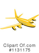 Airplane Clipart #1131175 by patrimonio