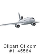 Airplane Clipart #1145584 by patrimonio