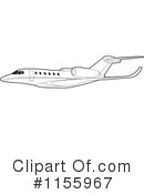 Airplane Clipart #1155967 by Lal Perera