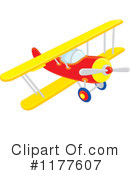 Airplane Clipart #1177607 by Alex Bannykh