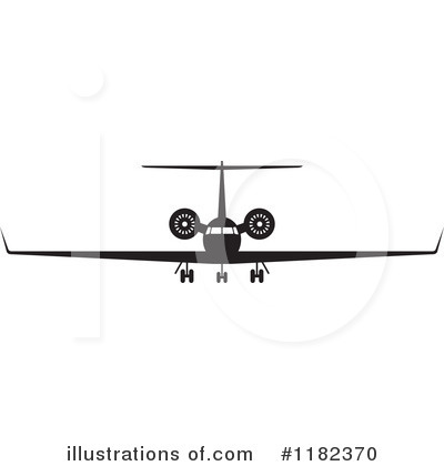 Plane Clipart #1182370 by Lal Perera