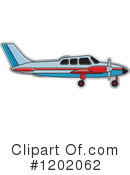 Airplane Clipart #1202062 by Lal Perera