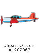 Airplane Clipart #1202063 by Lal Perera