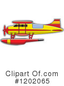 Airplane Clipart #1202065 by Lal Perera