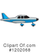 Airplane Clipart #1202068 by Lal Perera