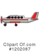 Airplane Clipart #1202087 by Lal Perera