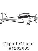 Airplane Clipart #1202095 by Lal Perera
