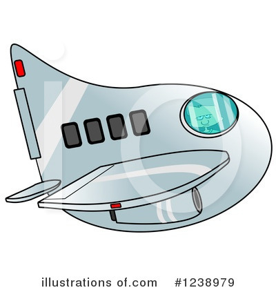 Airplane Clipart #1238979 by djart