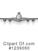 Airplane Clipart #1239060 by Lal Perera