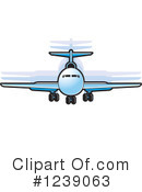 Airplane Clipart #1239063 by Lal Perera