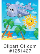 Airplane Clipart #1251427 by visekart