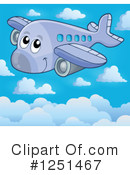 Airplane Clipart #1251467 by visekart