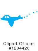 Airplane Clipart #1294428 by Cherie Reve