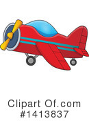 Airplane Clipart #1413837 by visekart