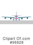 Airplane Clipart #96628 by patrimonio