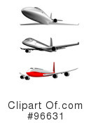 Airplane Clipart #96631 by patrimonio