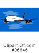 Airplane Clipart #96646 by patrimonio