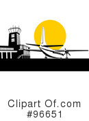 Airplane Clipart #96651 by patrimonio