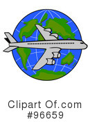 Airplane Clipart #96659 by patrimonio