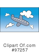 Airplane Clipart #97257 by Pams Clipart