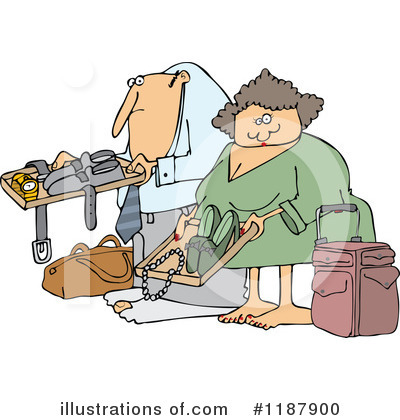 Royalty-Free (RF) Airport Clipart Illustration by djart - Stock Sample #1187900