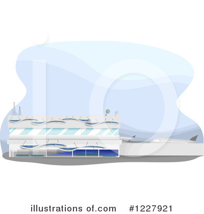 Royalty-Free (RF) Airport Clipart Illustration by BNP Design Studio - Stock Sample #1227921