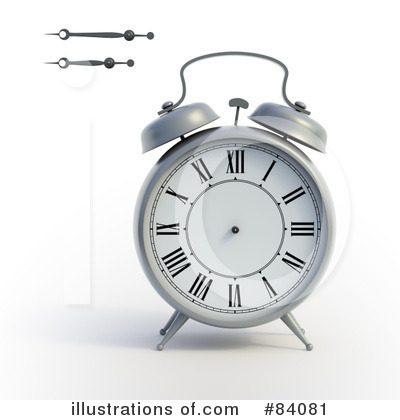 Royalty-Free (RF) Alarm Clock Clipart Illustration by Mopic - Stock Sample #84081