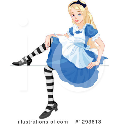 Royalty-Free (RF) Alice Clipart Illustration by Pushkin - Stock Sample #1293813
