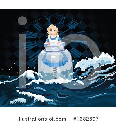 Royalty-Free (RF) Alice Clipart Illustration by Pushkin - Stock Sample #1382697