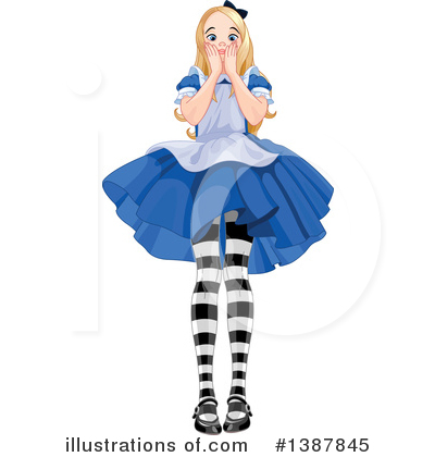 Royalty-Free (RF) Alice Clipart Illustration by Pushkin - Stock Sample #1387845
