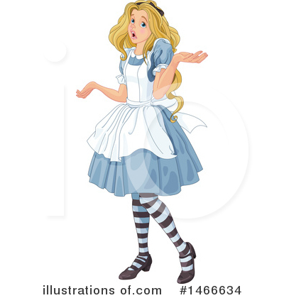 Royalty-Free (RF) Alice Clipart Illustration by Pushkin - Stock Sample #1466634