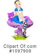 Alice In Wonderland Clipart #1097909 by Pushkin
