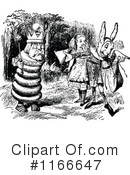 Alice In Wonderland Clipart #1166647 by Prawny Vintage