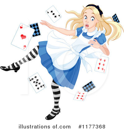 Royalty-Free (RF) Alice In Wonderland Clipart Illustration by Pushkin - Stock Sample #1177368