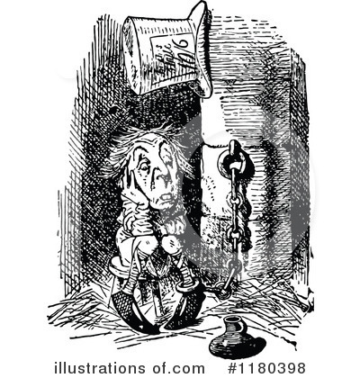 Alice In Wonderland Clipart #1180398 by Prawny Vintage