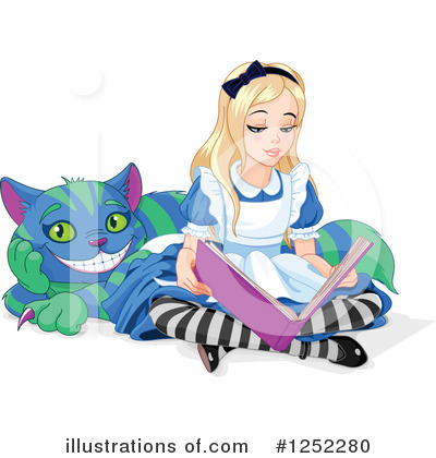 Royalty-Free (RF) Alice In Wonderland Clipart Illustration by Pushkin - Stock Sample #1252280