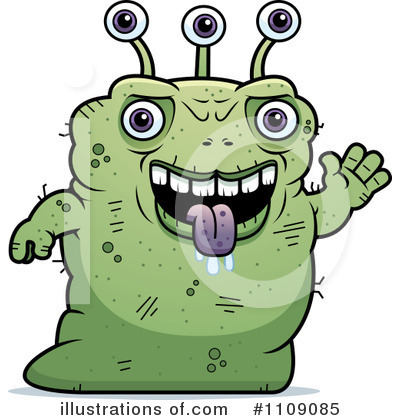 Monster Clipart #1109085 by Cory Thoman