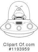 Alien Clipart #1193959 by Cory Thoman